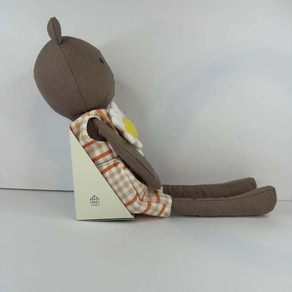 Hearth‎ And Hand Magnolia Bear With Flower Plush Doll Target Toy Summer Spring